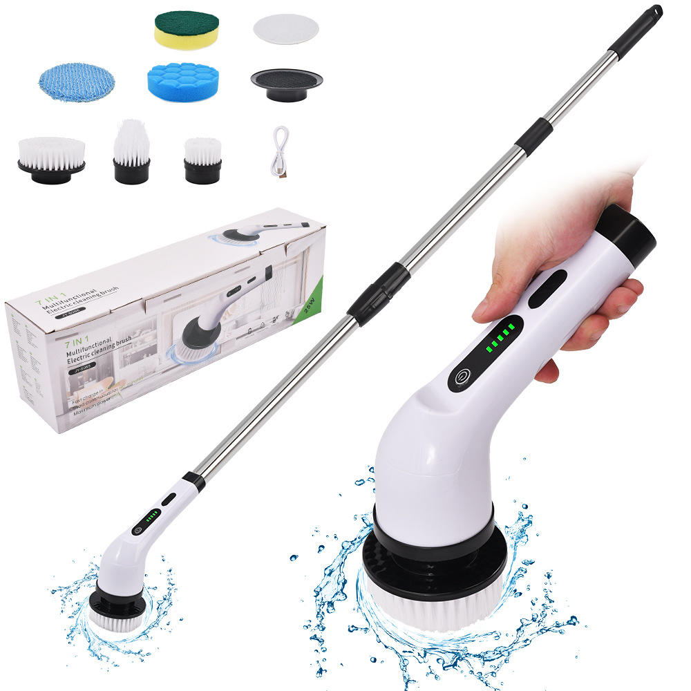 Multi Electric Cleaning Brush  - Home Bathroom Cleaning recension och pris