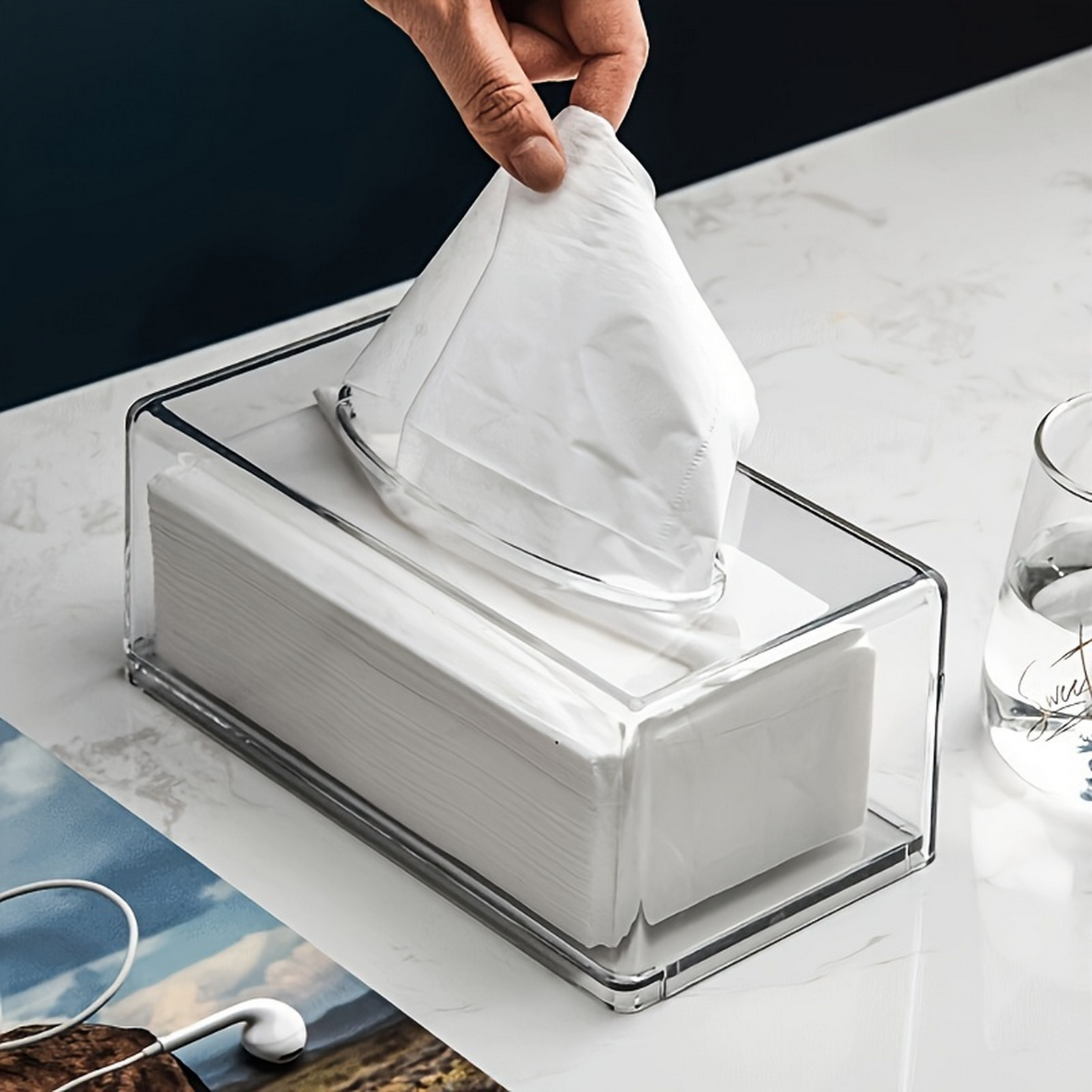 Home Office Tissue Box Dispens - Home Bathroom Towel Dispenser recension och pris