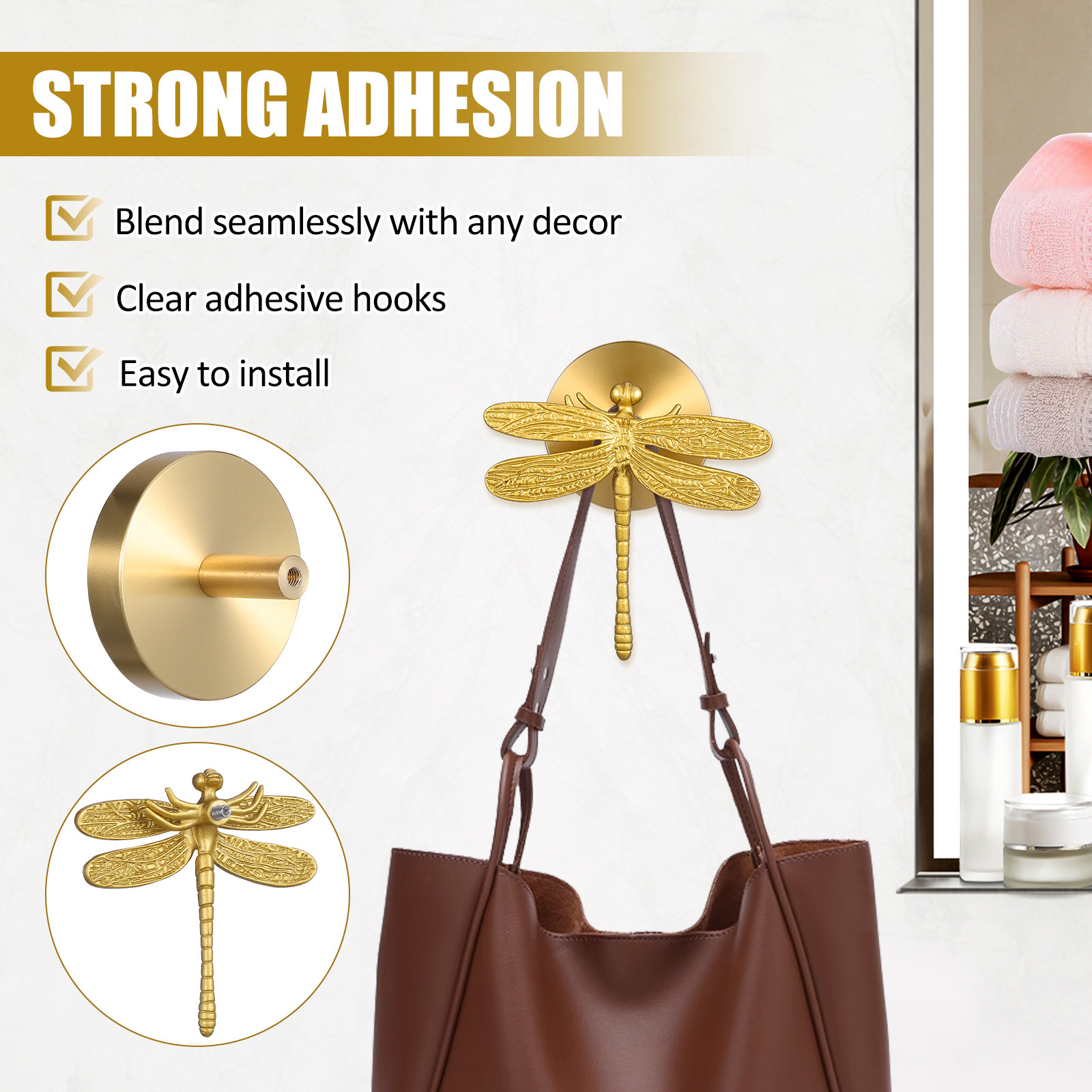 Wall Mounted Coat Hook Creativ - Home Bathroom Design recension och pris