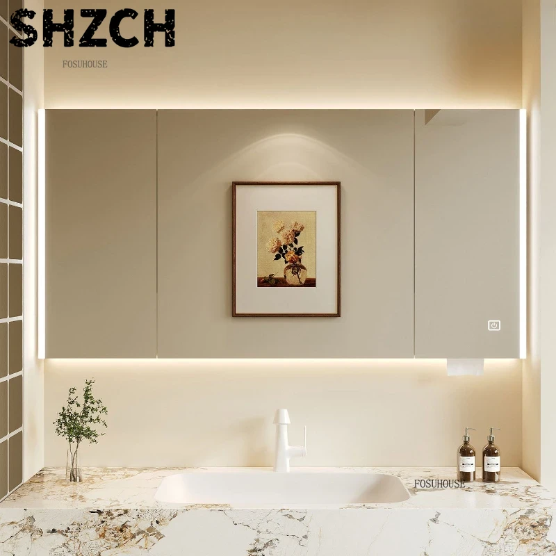 Modern Thickened Bathroom Mirr - Home Bathroom Design recension och pris