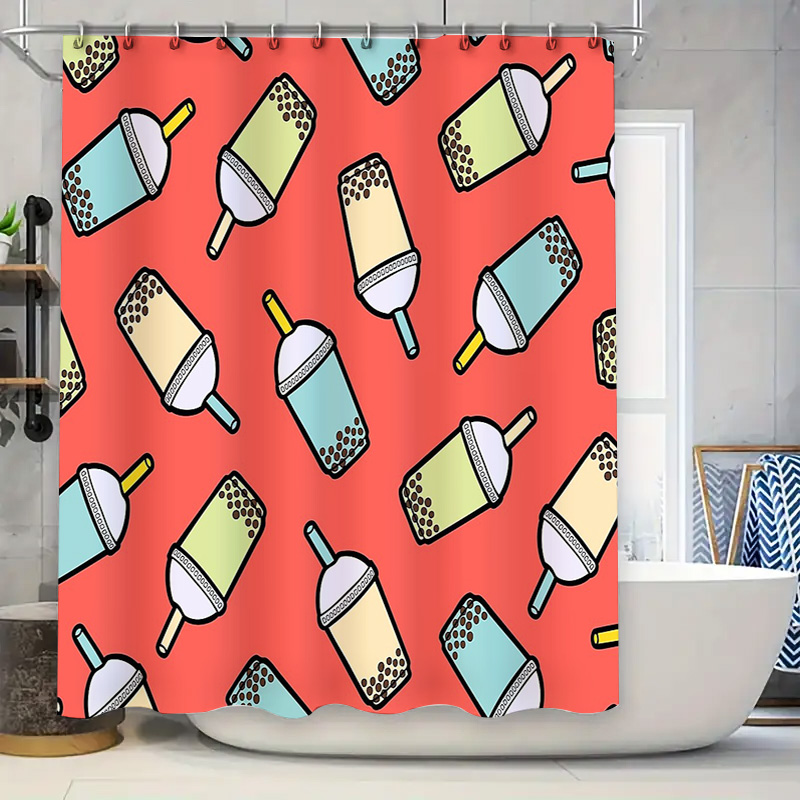 Unique Bubble Tea Shower Curta - Home Bathroom Ideas recension och pris