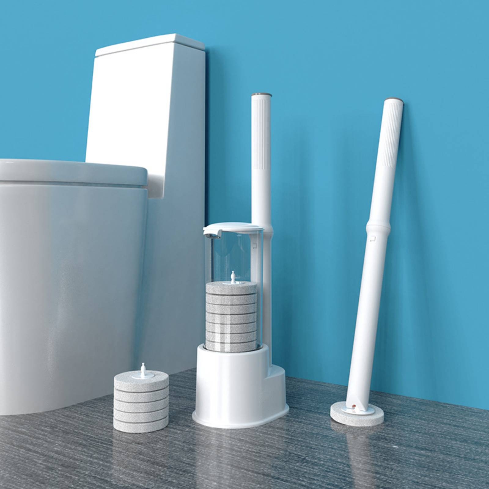 Disposable Toilet Brush Set Co - Home Bathroom Cleaning recension och pris