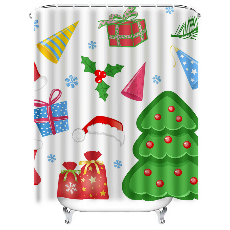 TU Shower Curtain Christmas Fo - Home Bathroom Ideas recension och pris