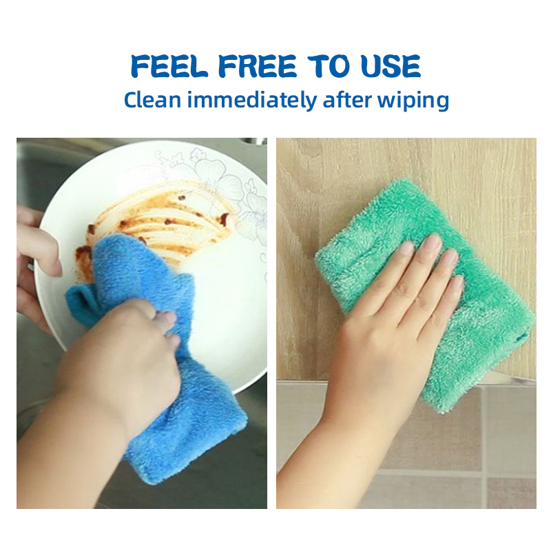 4pcs Small Hand Towels for Kit - Home Bathroom Cleaning recension och pris