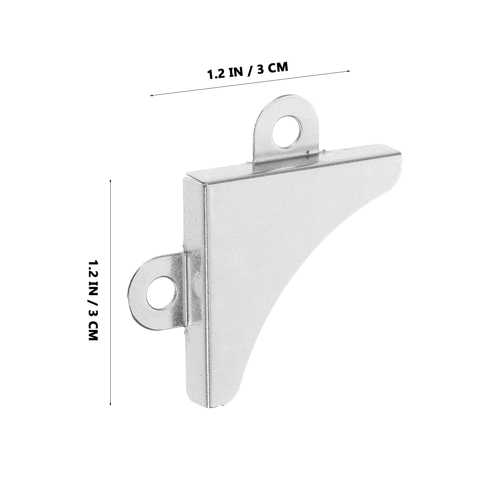 50Pcs Metal L Shape Corner Bra - Home Theater Bathroom recension och pris