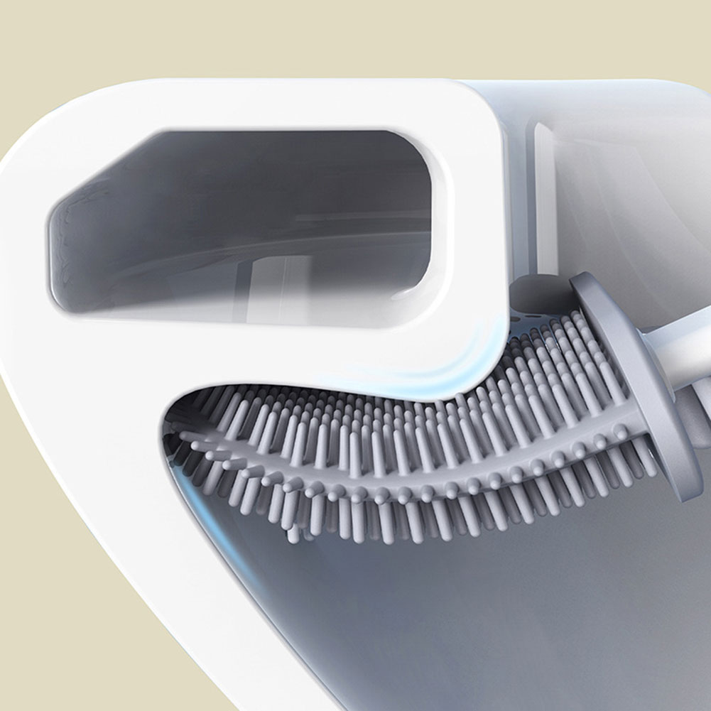 Silicone Toilet Brush With Hol - Home Bathroom Cleaning recension och pris