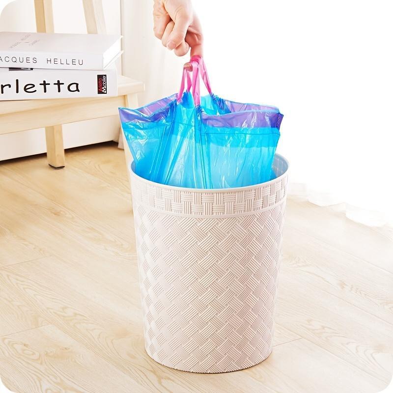75Pcs 5 Rolls Drawstring Garba - Home Bathroom Cleaning recension och pris