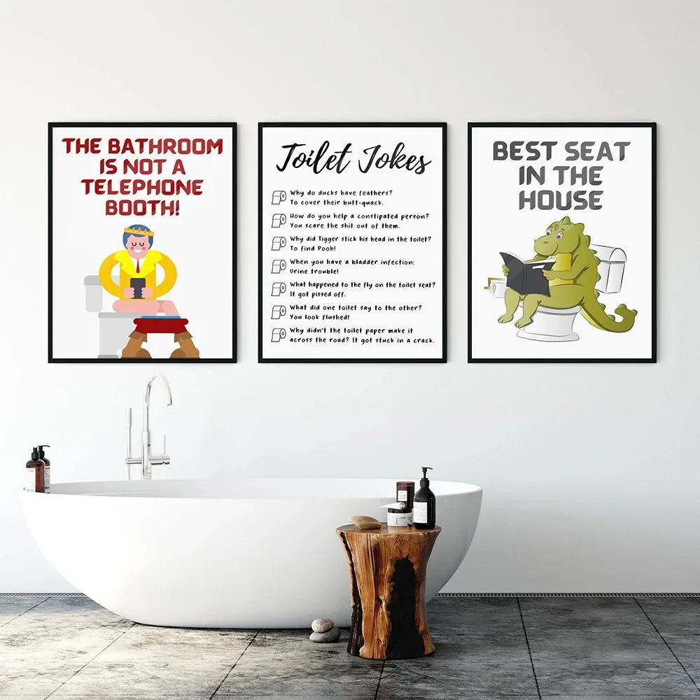 Karma Bathroom Rules Art Quote - Home Bathroom Quotes recension och pris