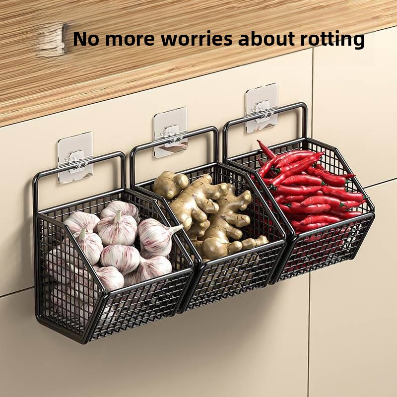 Wall-Mounted Kitchen Storage B - Home Essentials Bathroom Storage recension och pris