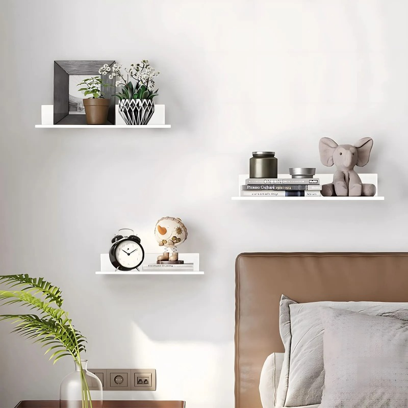 Metal Floating Shelves Wall Mo - Home Creation Bathroom recension och pris