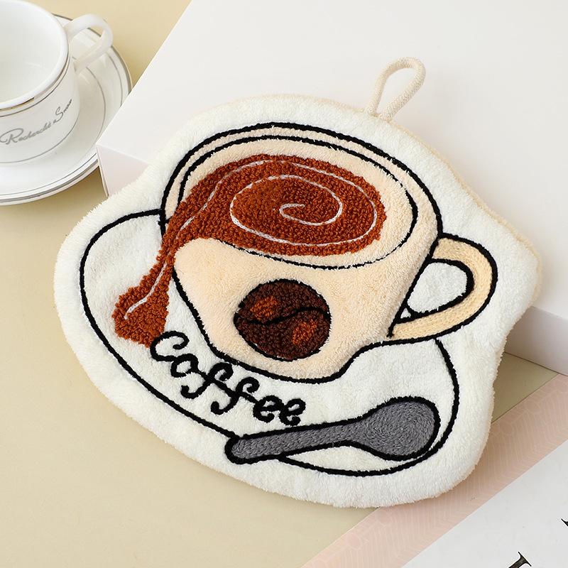 Quick Dry Absorbent Coffee Han - Home Bathroom Design recension och pris