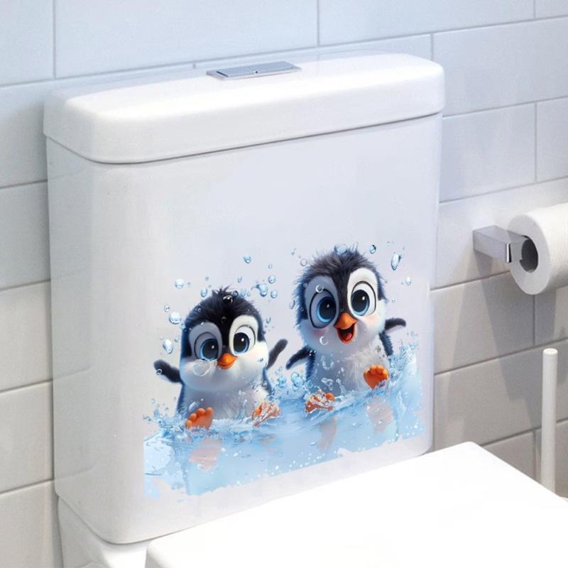 1PCS Cute Cartoon Penguin Toil - Home Toilet Bathroom Design recension och pris