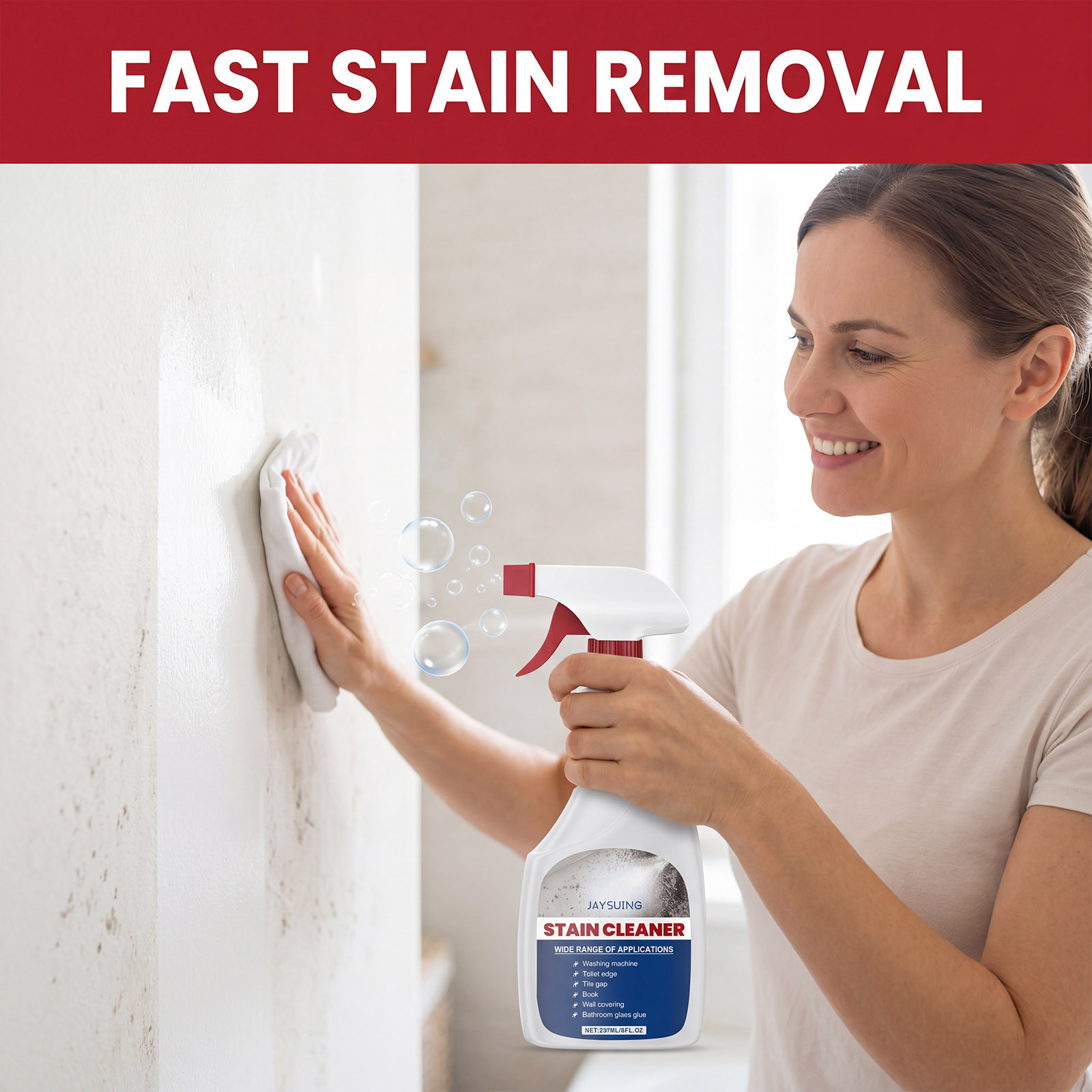 Mildew Remover Wall Spray Clea - Home Bathroom Cleaning recension och pris