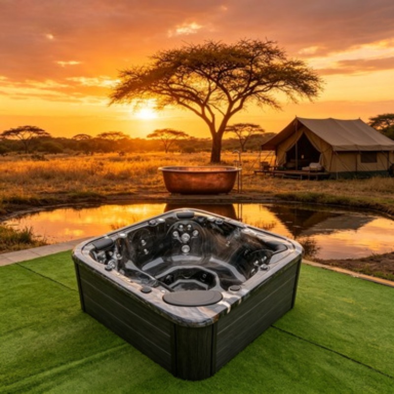 7 Person Outdoor Whirlpool Spa - Home Bathroom Jacuzzi recension och pris