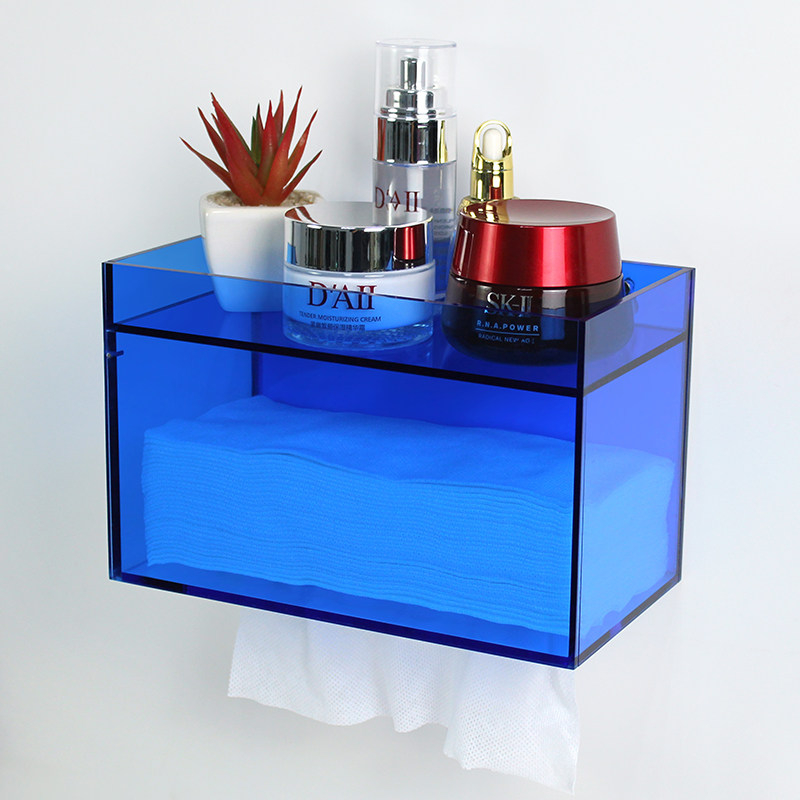 Acrylic Wall Mounted Tissue Bo - Home Bathroom Towel Dispenser recension och pris