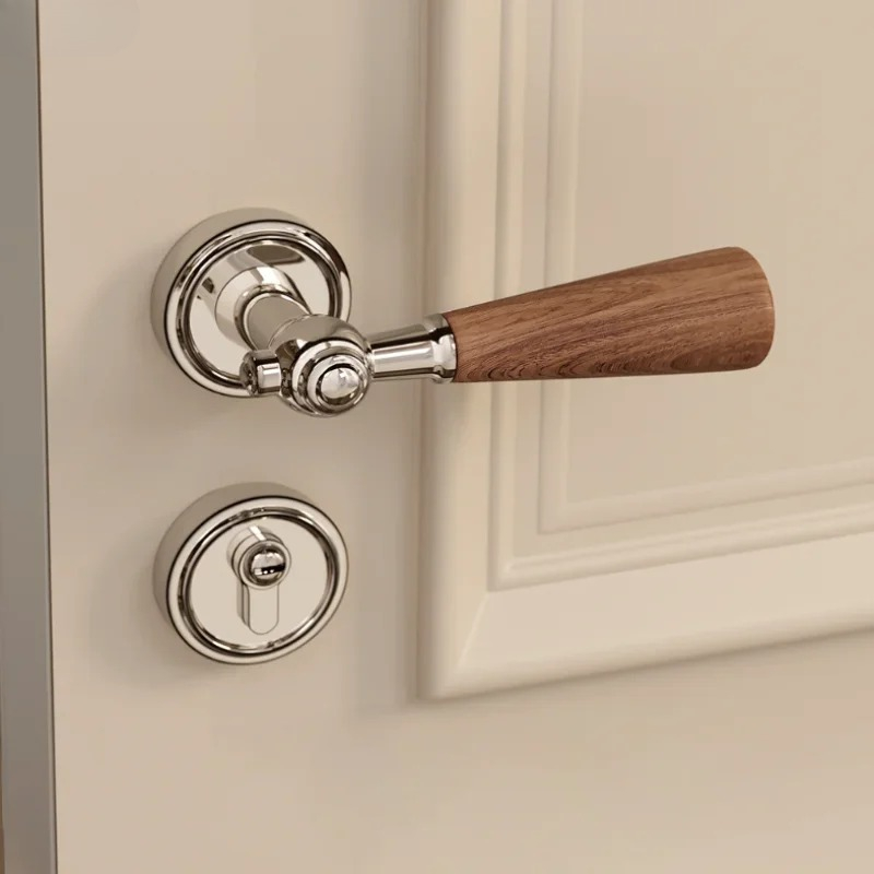 Walnut Wood Handle Zinc Alloy  - Home Hardware Bathroom Accessories recension och pris