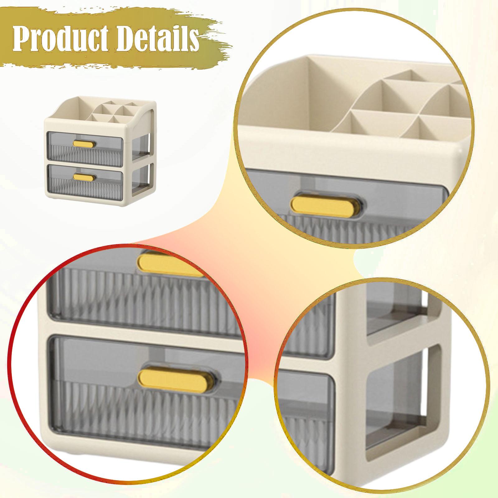 Desk Organizers with Drawers P - Home Essentials Bathroom Storage recension och pris