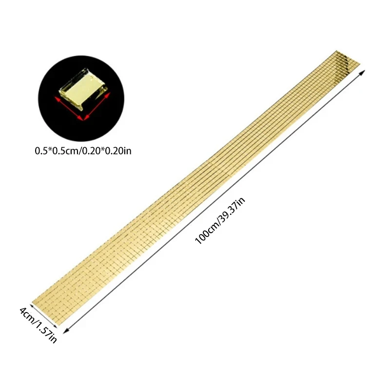Self-Adhesive Real Glass Mini  - Home Theater Bathroom recension och pris