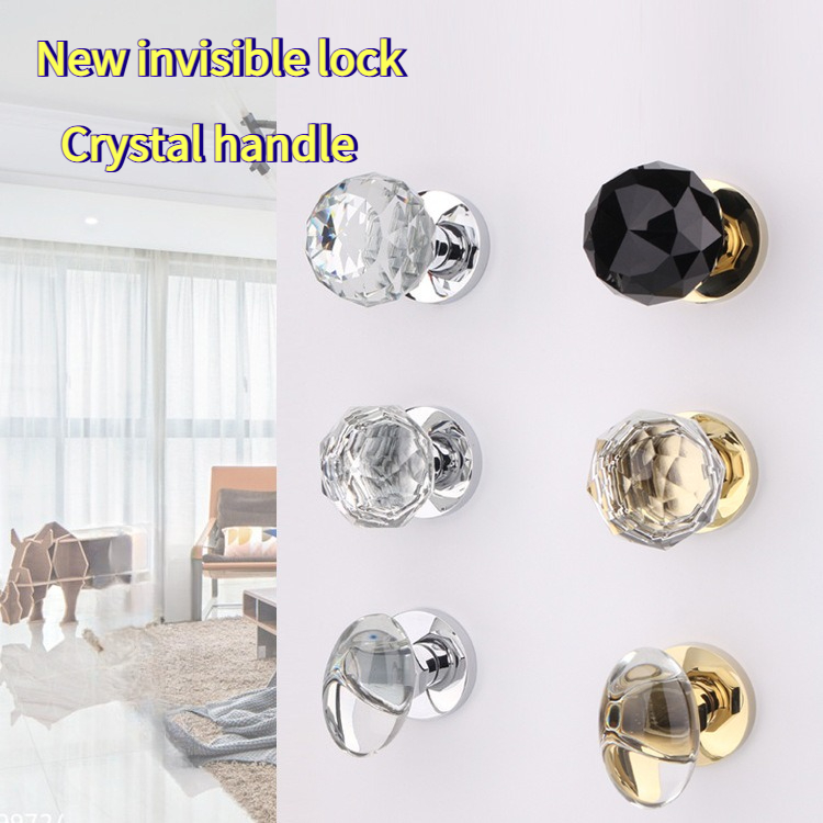 Crystal Glass Spherical Lock B - Home Hardware Bathroom Accessories recension och pris
