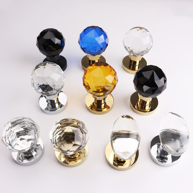 Crystal Glass Spherical Lock B - Home Hardware Bathroom Accessories recension och pris