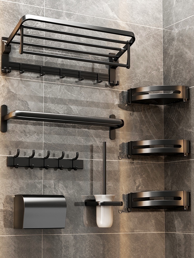 No Drill Bathroom Hardware Tow - Home Hardware Bathroom Accessories recension och pris