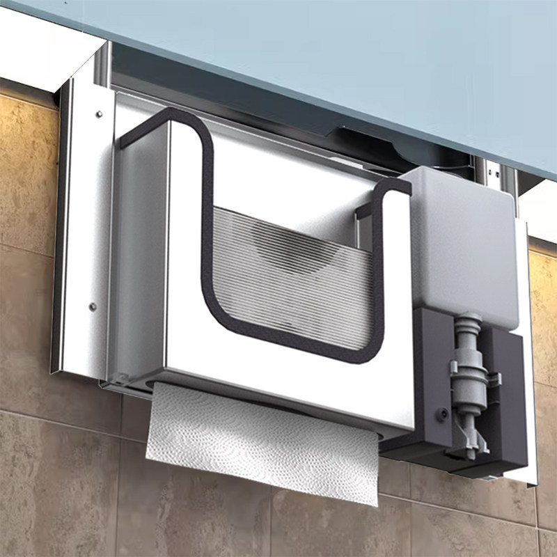 Stainless Steel Hidden Paper T - Home Bathroom Towel Dispenser recension och pris