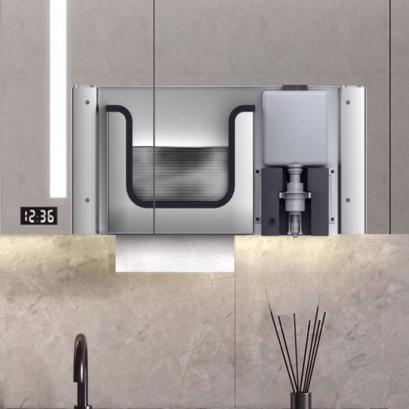 Stainless Steel Hidden Paper T - Home Bathroom Towel Dispenser recension och pris
