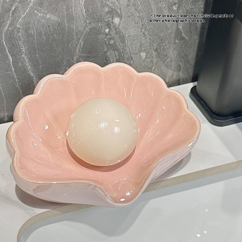 1/2Pcs Shell Shape Drain Soap  - Home Creation Bathroom recension och pris