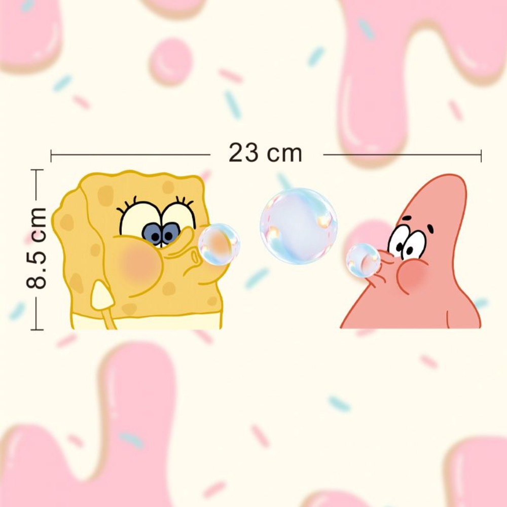 SpongeBob Bathroom Mirror Deca - Home Theater Bathroom recension och pris