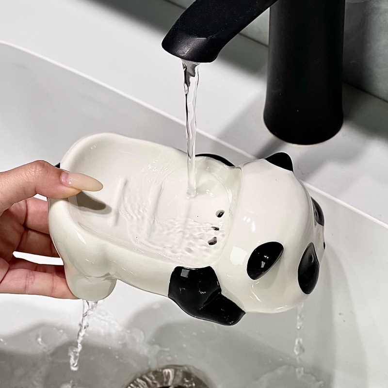 The New High-end Ceramic Soap  - Home Essentials Bathroom Storage recension och pris
