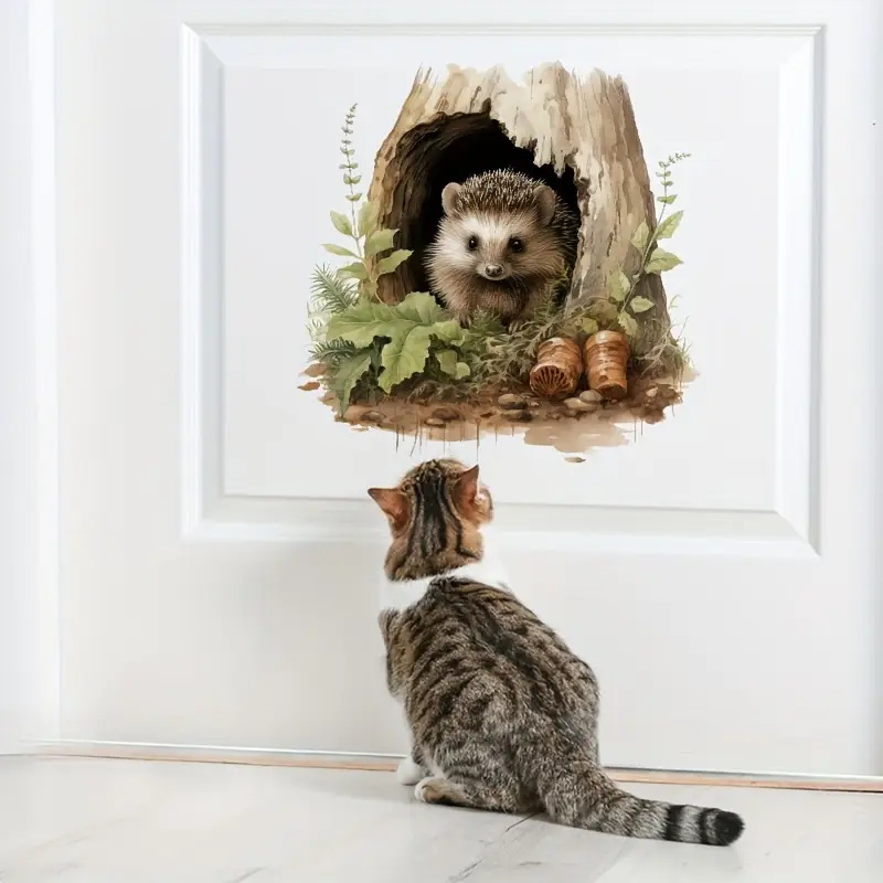 Little Hedgehog Hole Decal, To - Home Toilet Bathroom Design recension och pris