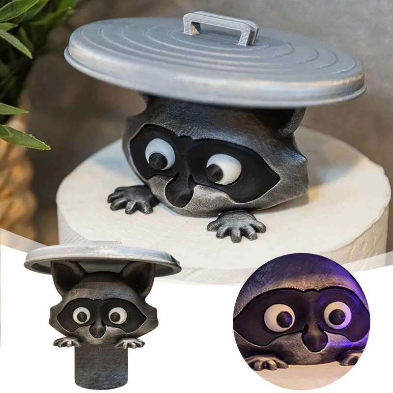 Cute Raccoon Toilet Paper Hold - Home Bathroom Ideas recension och pris